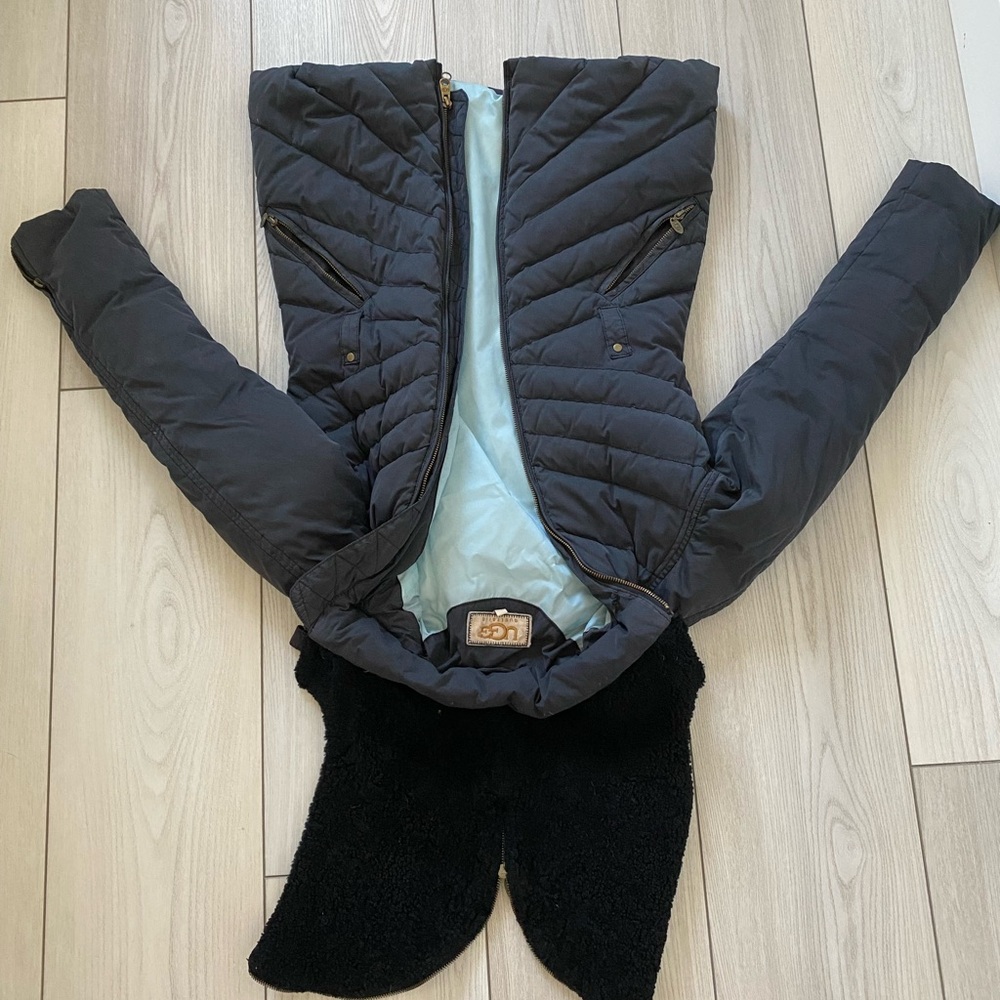UGG Women's Black Quilted Jacket